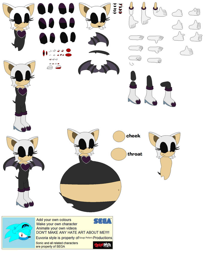 Character Builder Rouge.EXE by Soup4Us on DeviantArt