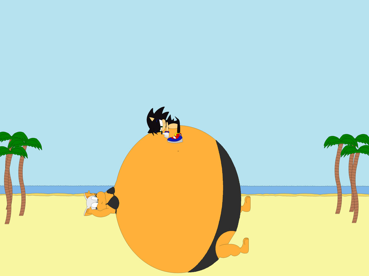 Andrew is on fat rouge belly by Soup4Us on DeviantArt