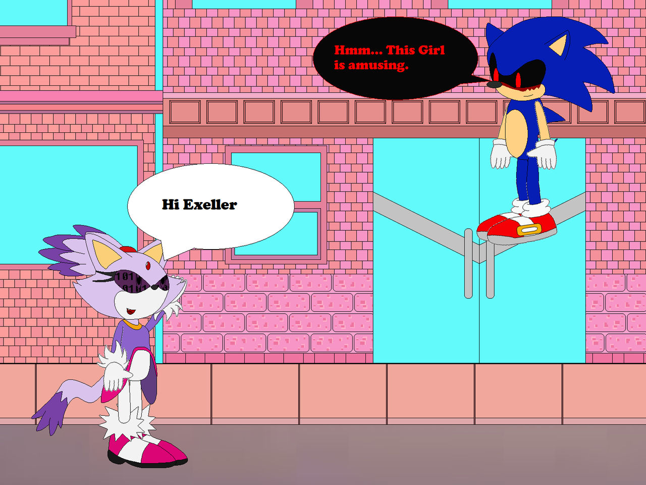 I Think Exeller Meet Someone by Soup4Us on DeviantArt