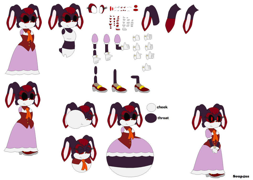 Character Builder Rabbit Vanilla the Rabbit.EXE Builder by Soup4Us on DeviantArt