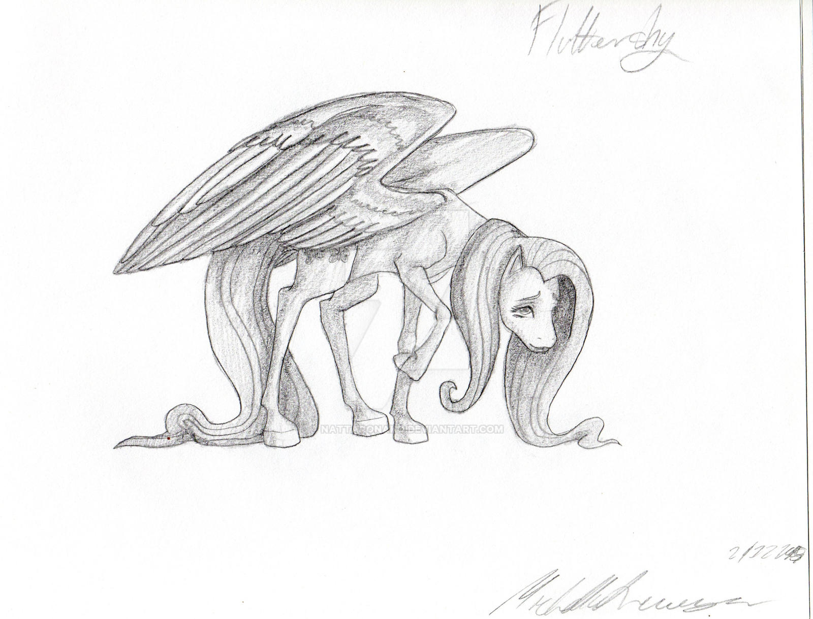 FlutterShy by Nattaronako on DeviantArt