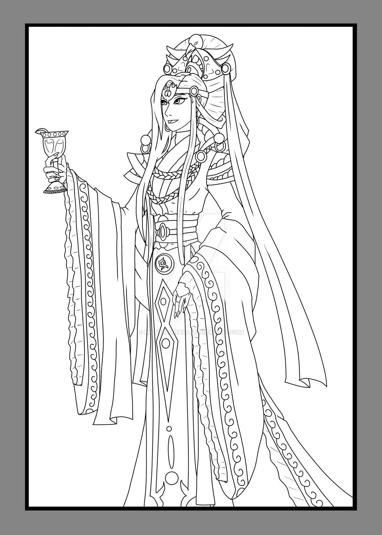 Princess Without Color The Princess - Without Color by Nattaronako on DeviantArt