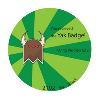 Yak Badge Vectorized