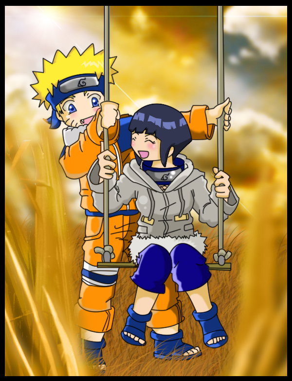 Naruto and Hinata-Swing-color