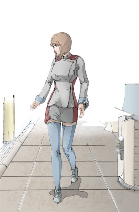 'Project' Character walking