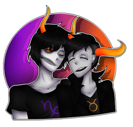 HOMESTUCK: Gamzee Makara and Tavros Nitram