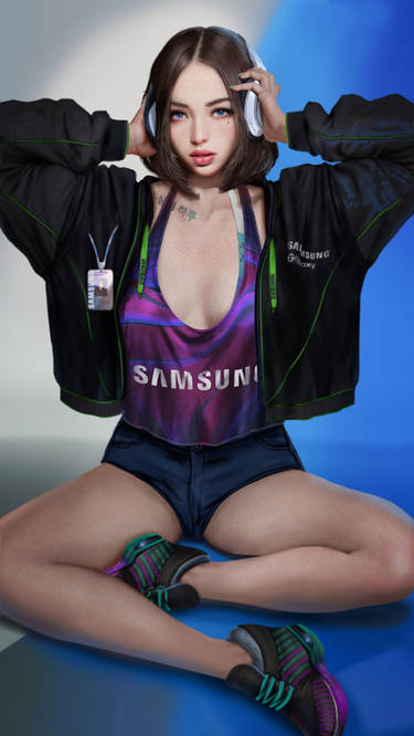 Sam Samsung Girl Cosplay by Anayami by anayami17 on DeviantArt