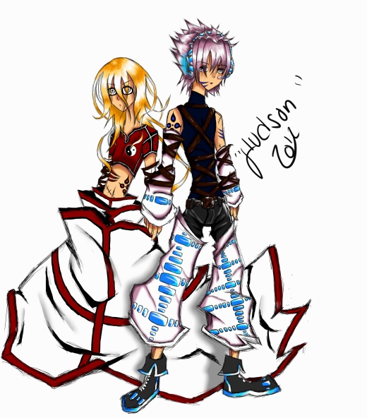 Coloring of My Manga Characters