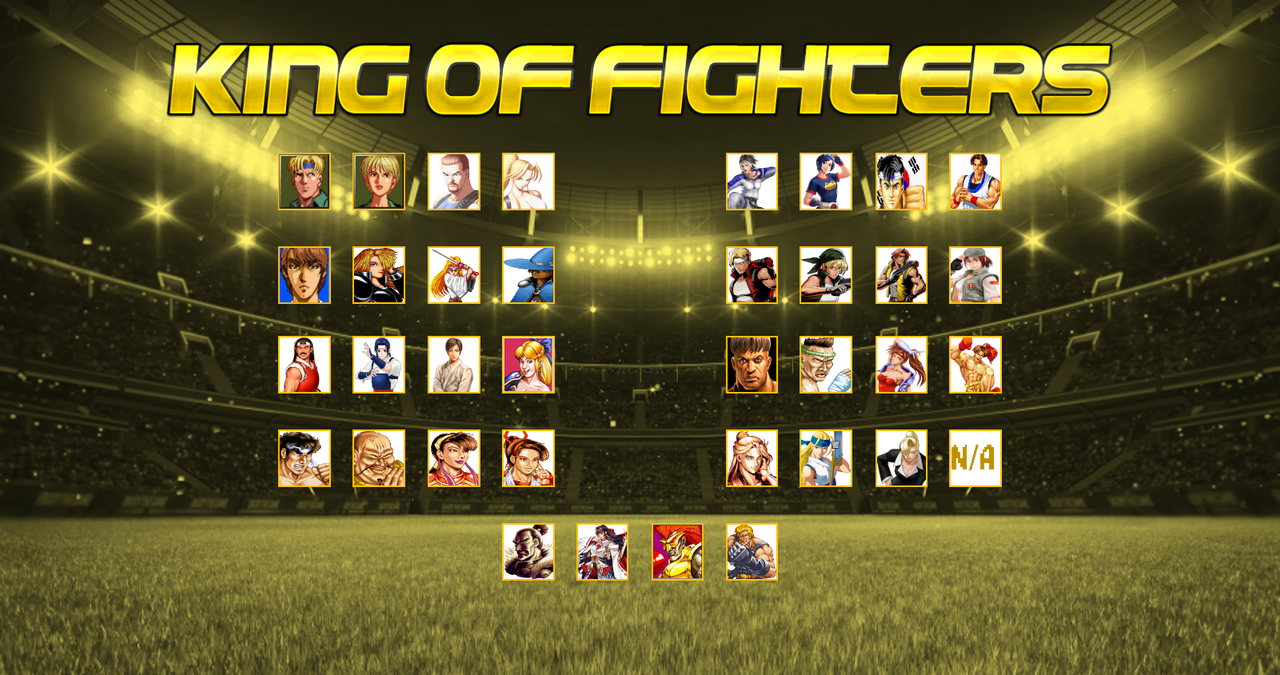 My KOF Roster Idea by FunkonPunch on DeviantArt