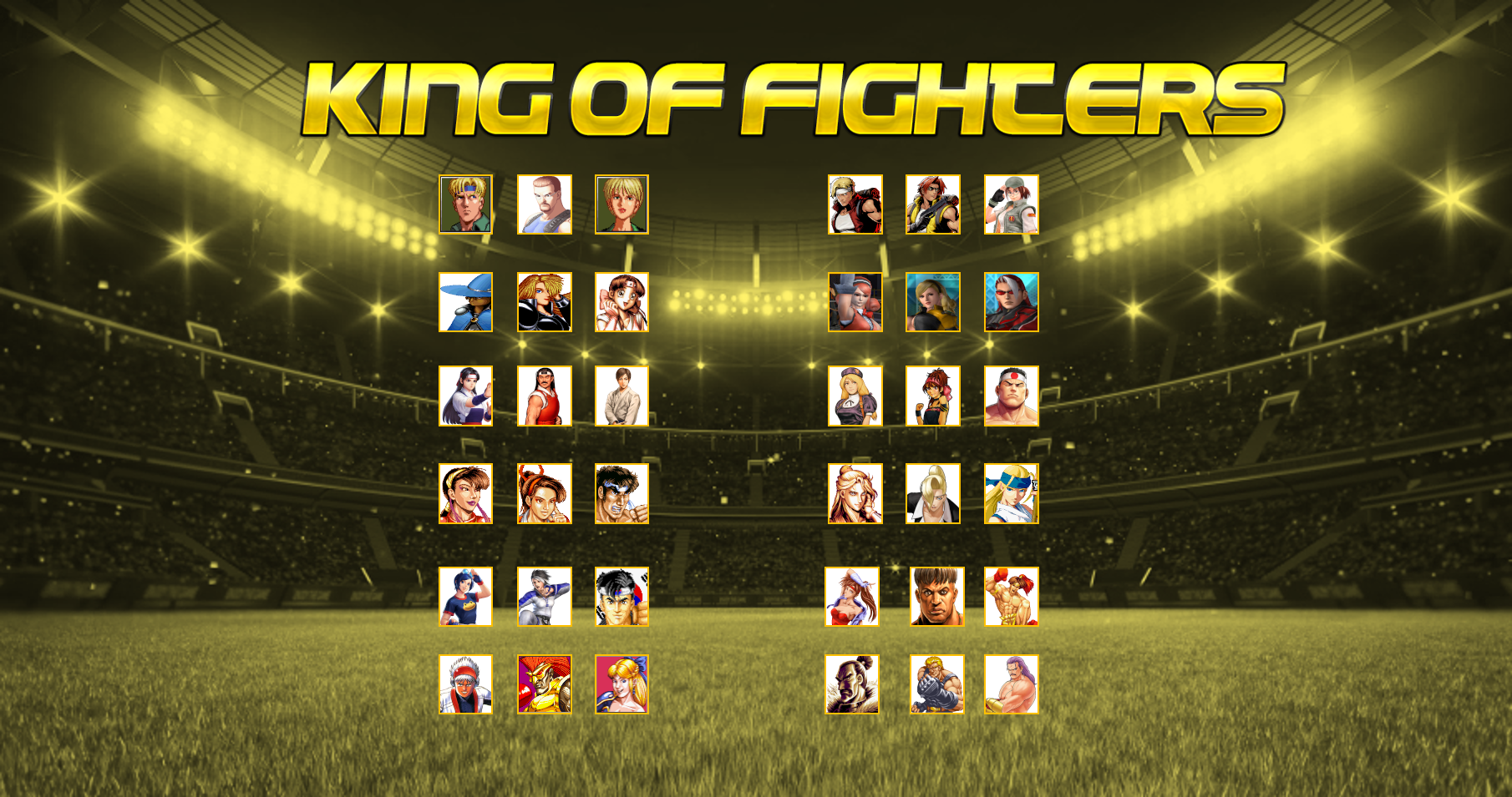 Cartoon Fighters Deviantart Roster My King of Fighters XV roster by FunkonPunch on DeviantArt