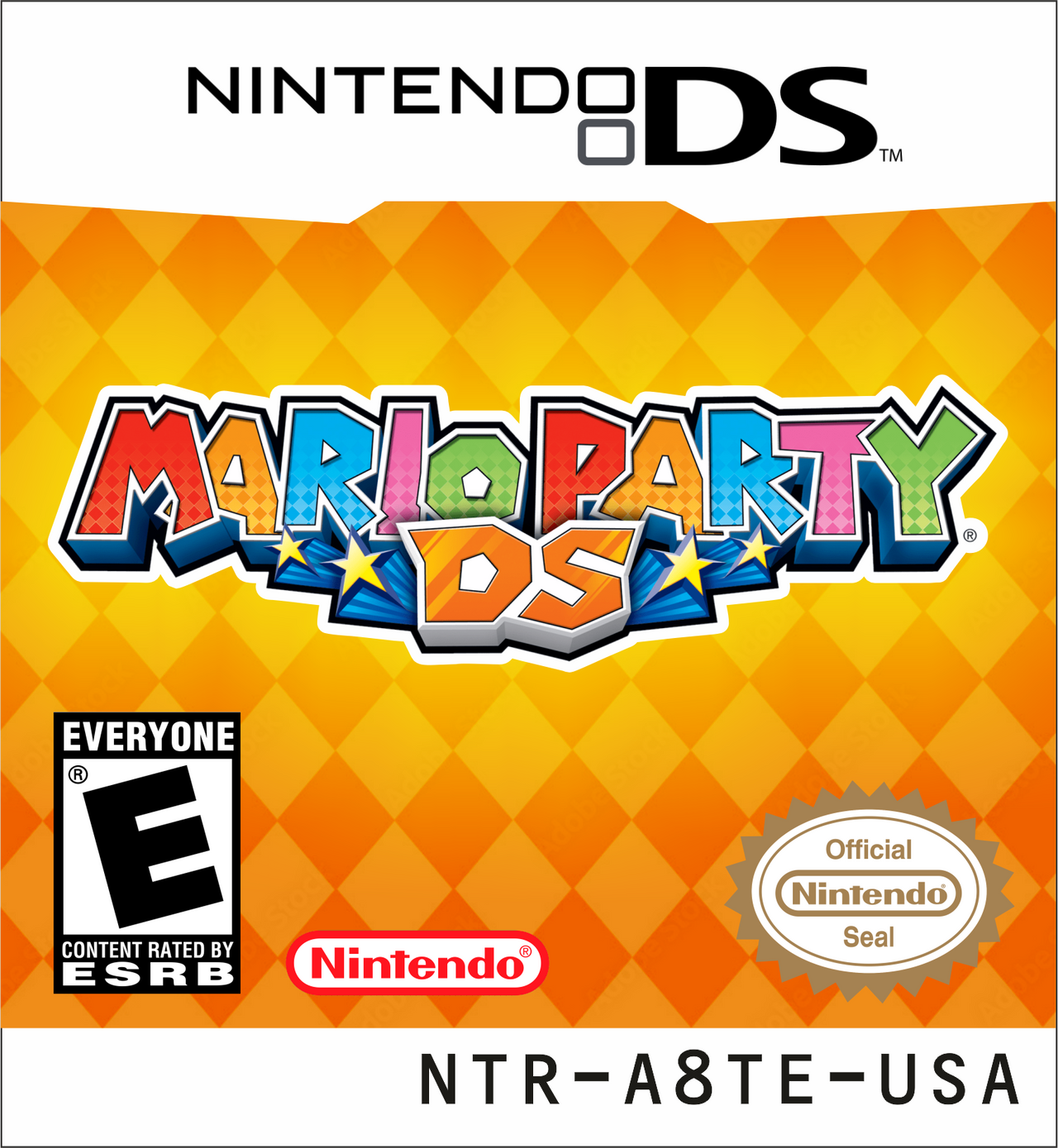 Ds Label Mario Party DS (USA) - Nintendo DS cartridge label by JWReaper on ...