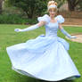 Cinderella dress twirl!
