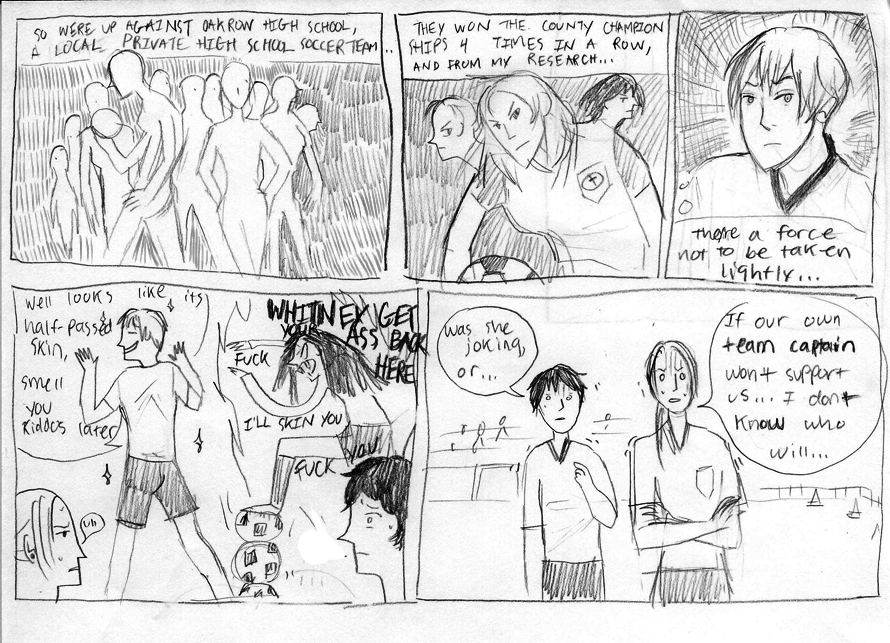 Soccer comic thing??