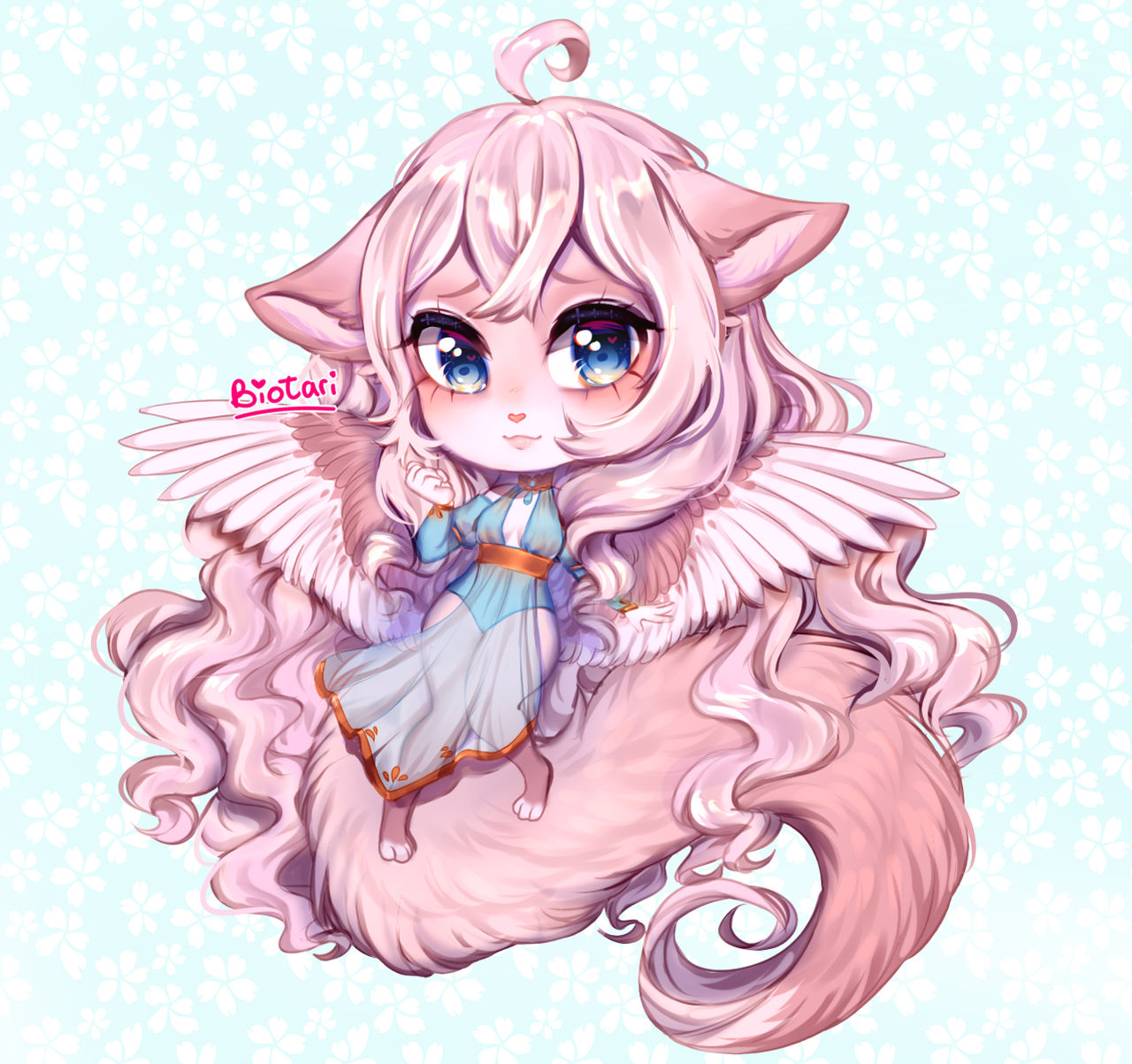 Flowborn Chibi Fleur Chibi by HibikiArts on DeviantArt