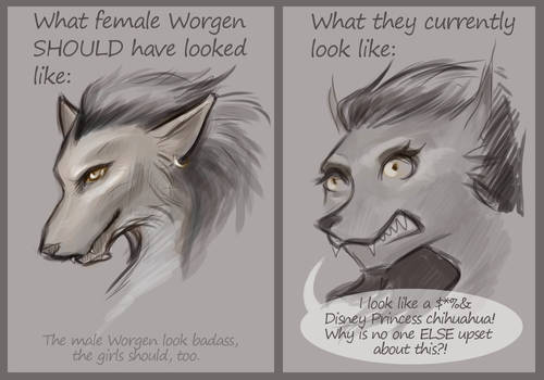 WoW - Worgen WTF-ery