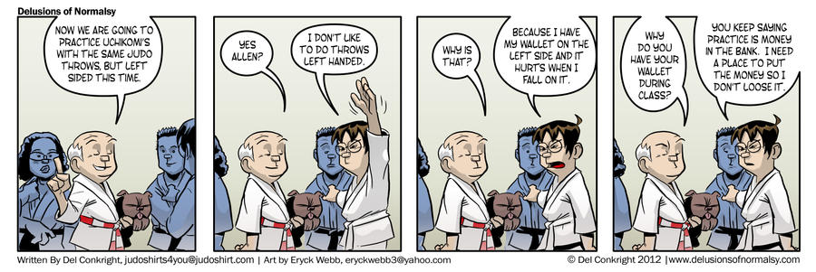 Delusions of Normalsy - No 14 - Left Handed