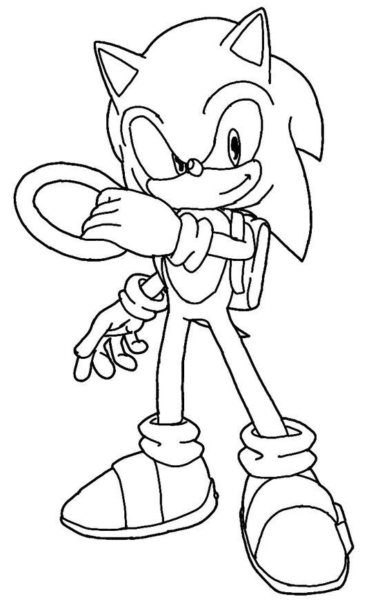 Super Sonic coloring pages. Free Printable Super Sonic coloring pages.