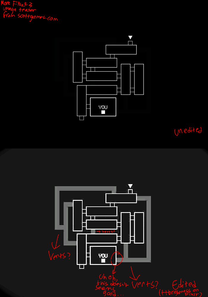 Print Map Quiz: FNAF 3 (lengua)