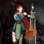 Hobgoblin barbarian