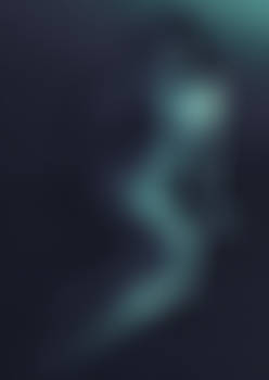 Clown Girl in moonlight