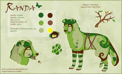 Randa ref sheet