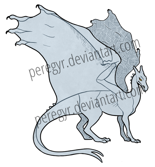 Pern Dragon Template Blue/Green/White by peregyr on DeviantArt