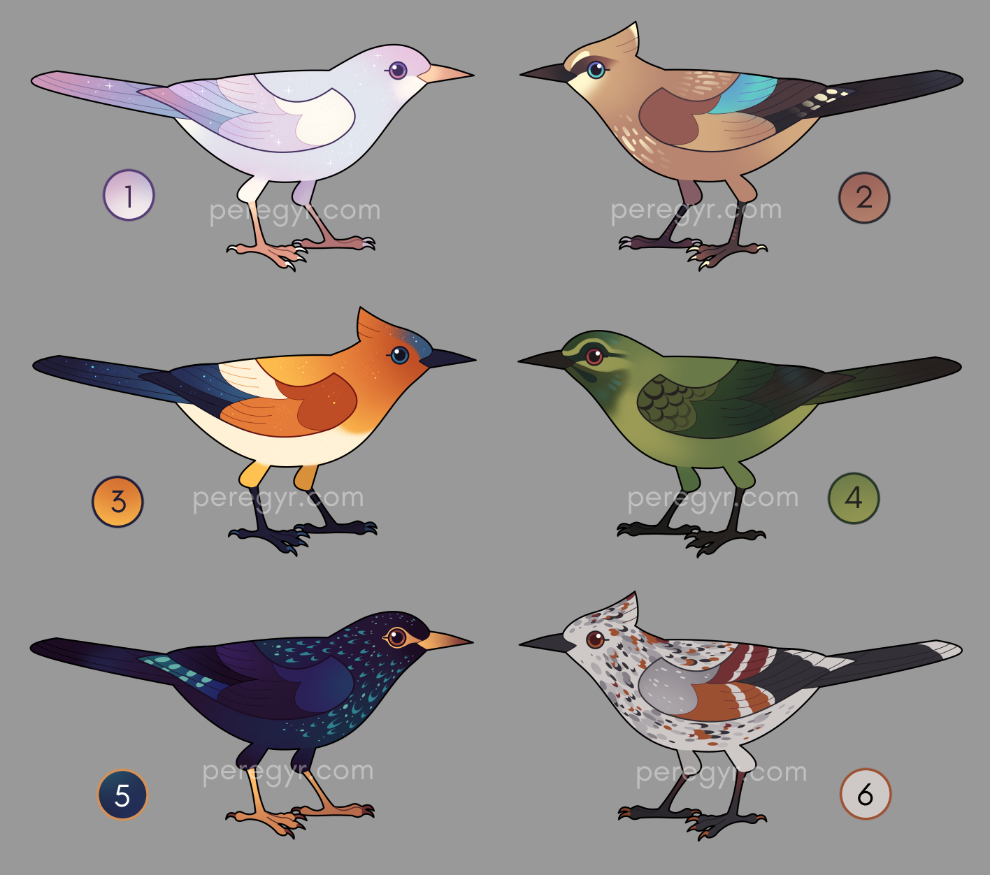 Deviantart Bird Designs Bird Adoptables (CLOSED) by peregyr on DeviantArt