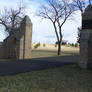 Cemetery gates