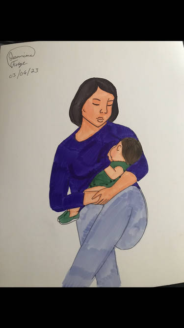 Mothers Day (cartoon drawing)