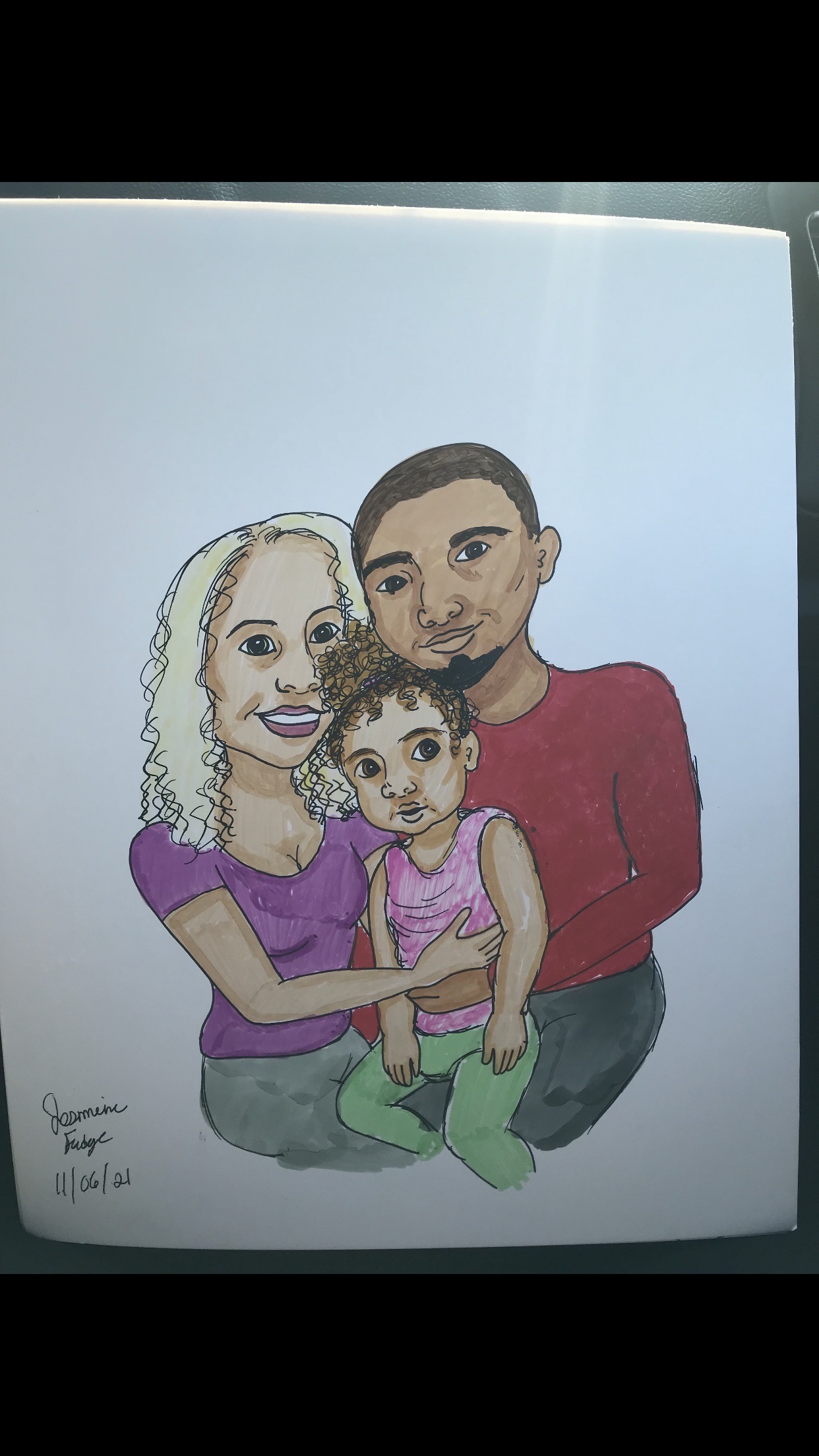 Family Deviantart Family Photo (cartoon Drawing) by JaazysFlavorArt92 on DeviantArt