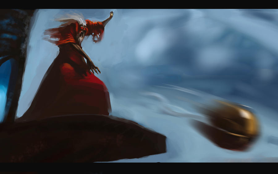 The Crimson King Attacks by morganagod