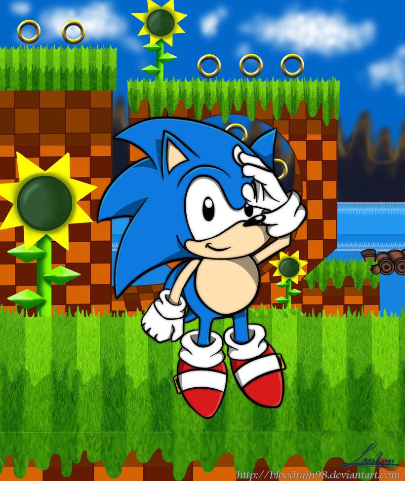 Classic Sonic by KaoriLulu on DeviantArt