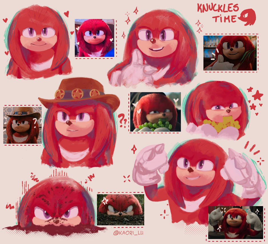 Knuckles Time by KaoriLuu on DeviantArt