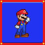 Mario super smash bros collision style