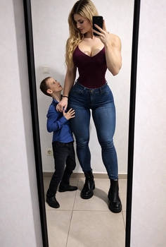 Katty and her short boyfriend *READ DESCRIPTION*