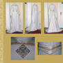 Elaine bridal medieval gown