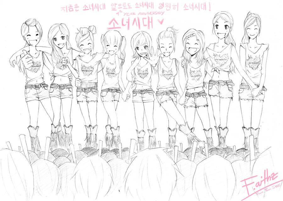 4th Anniversaty SNSD