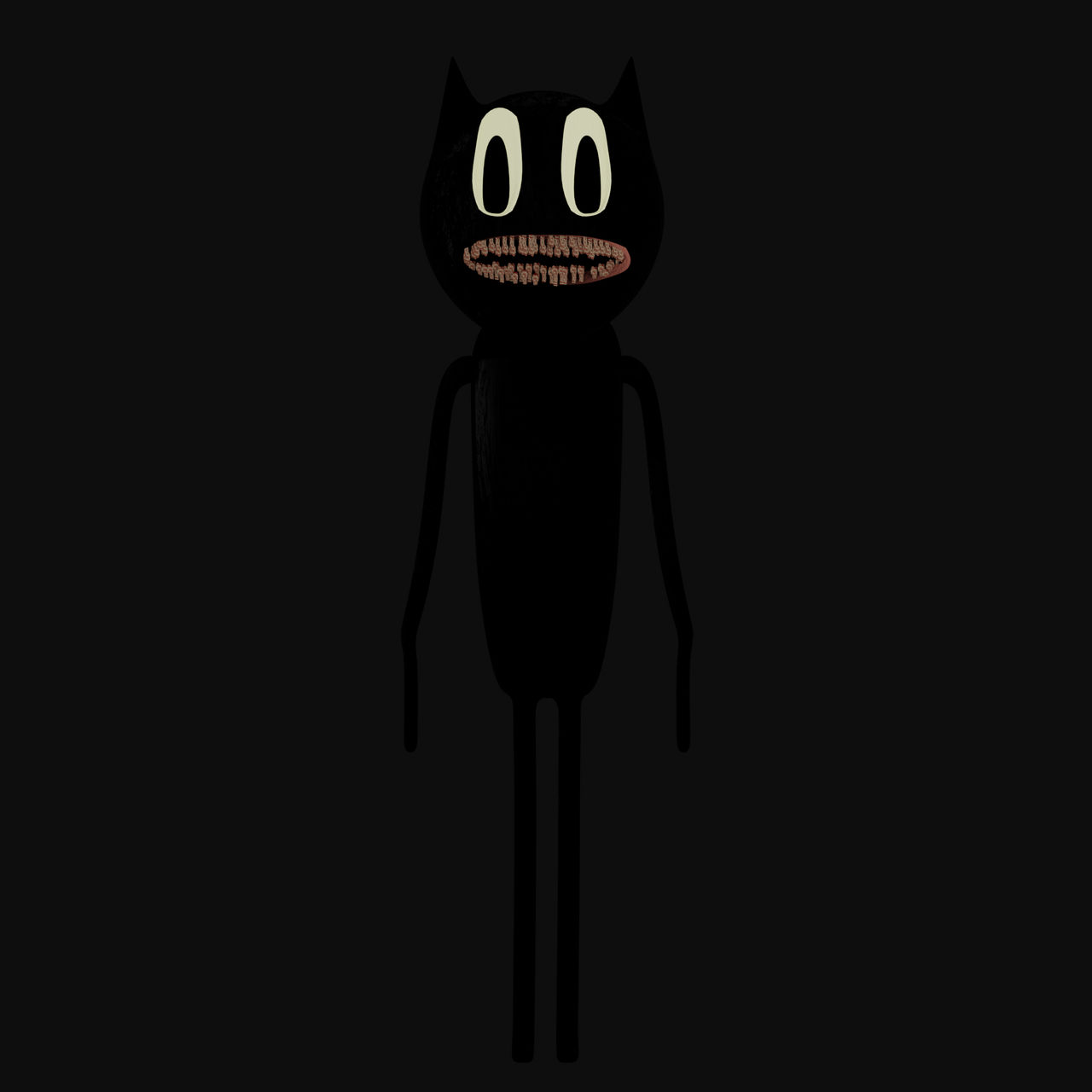 Cartoon Cat Full Body FHD Render by creepcomix on DeviantArt
