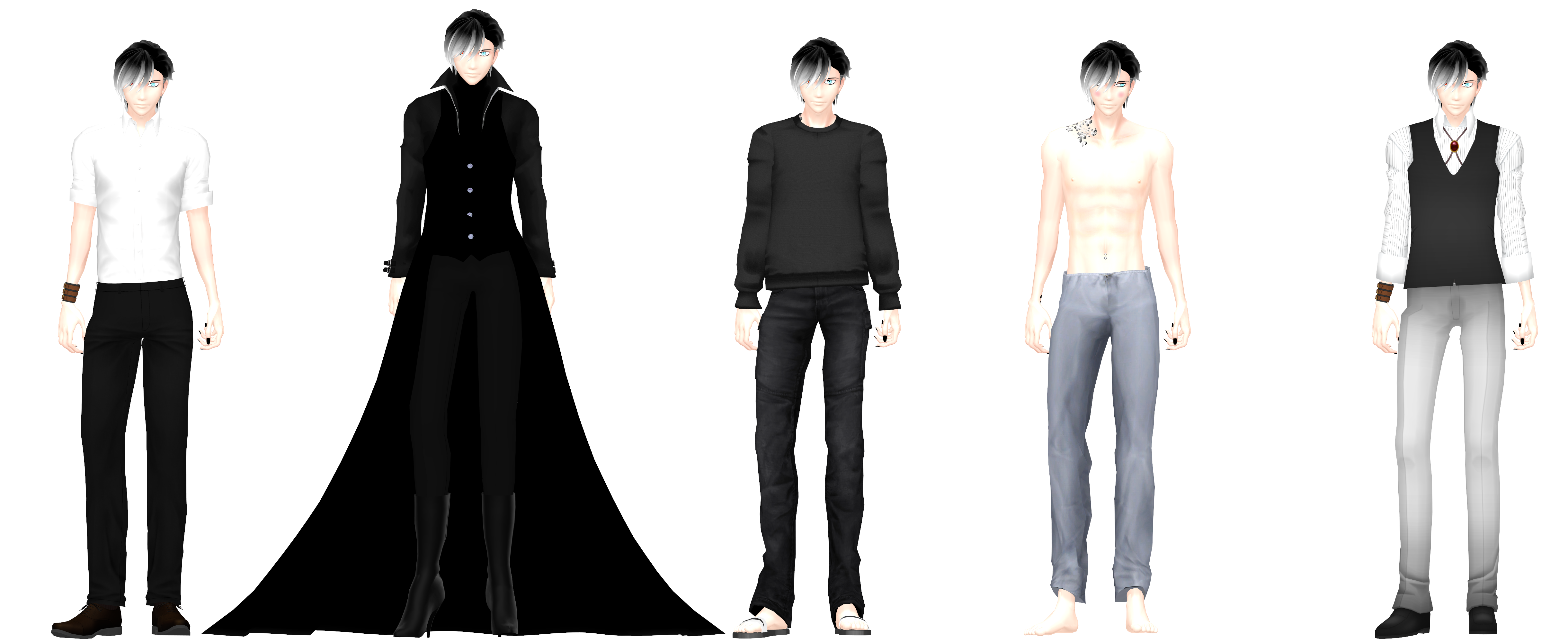 Ben model by SpecialCrazyWolf on DeviantArt