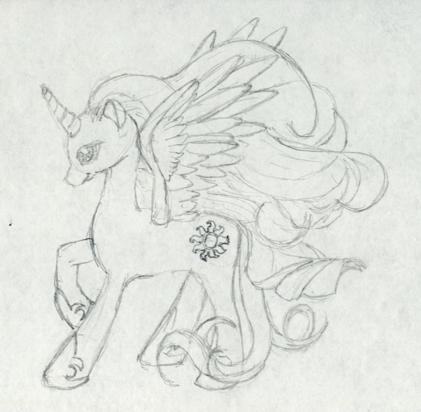 daily sketch: celestia