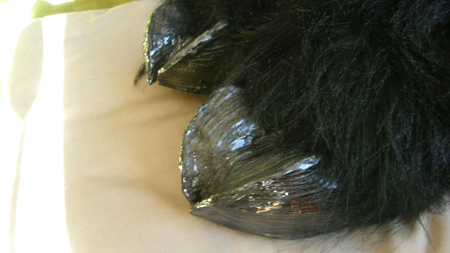 Satyr leg hooves 1 by MechanicalHyena on DeviantArt