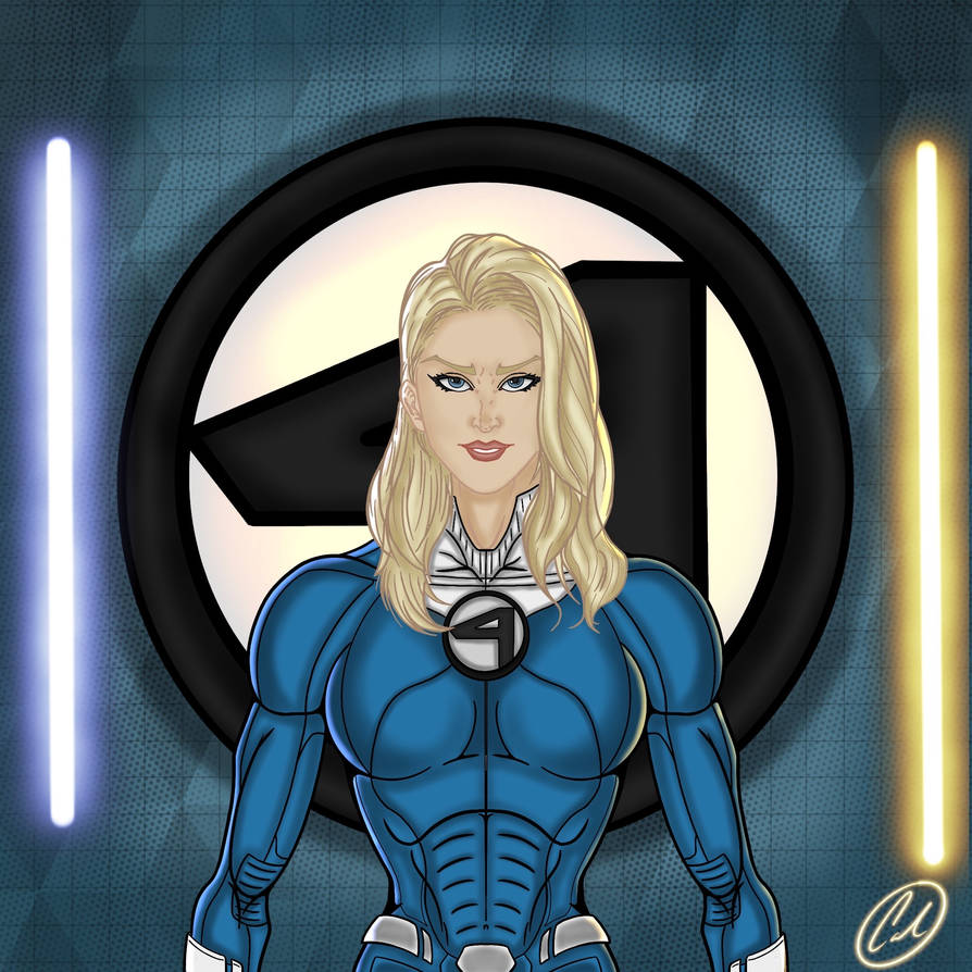 INVISIBLE WOMAN by CalMorley on DeviantArt