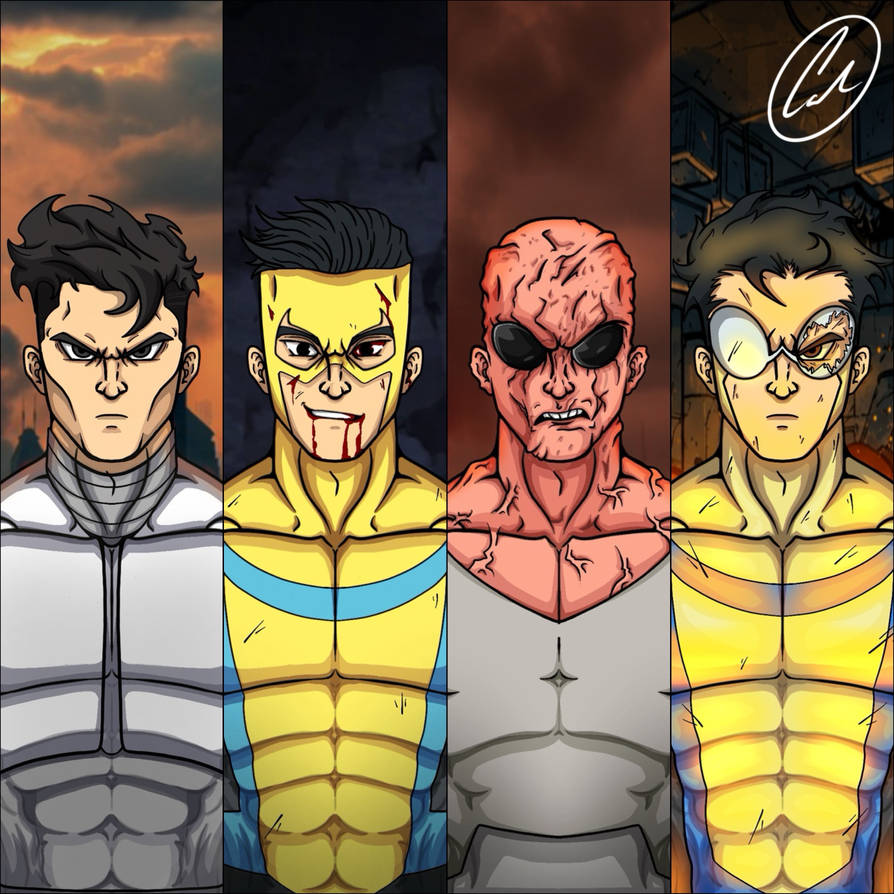 INVINCIBLE VARIANTS by CalMorley on DeviantArt