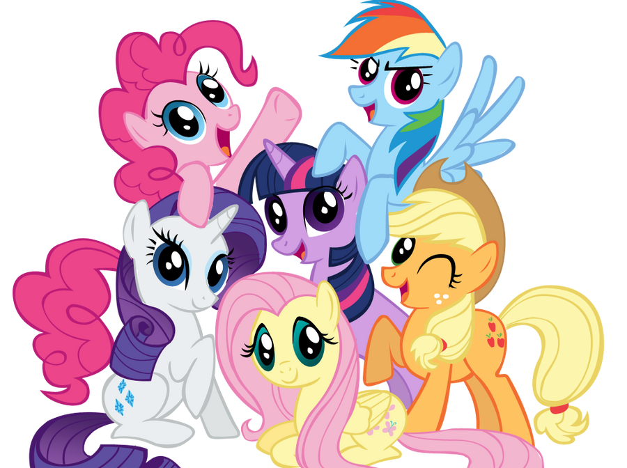 mane 6 vector by keeveew on DeviantArt