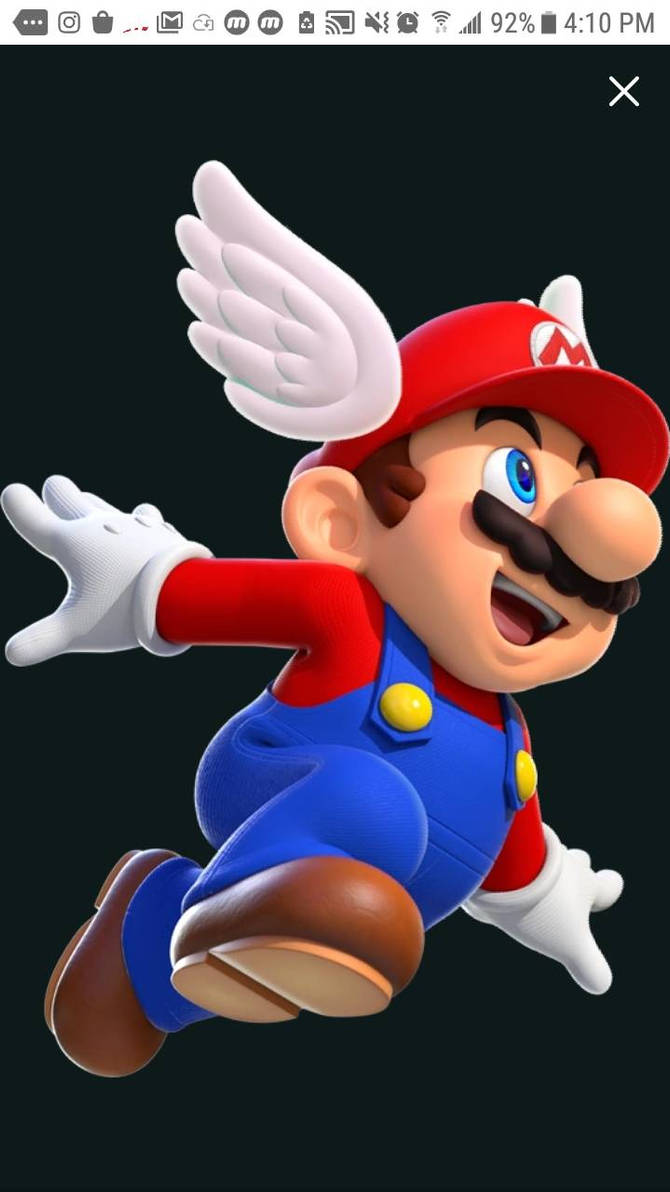 Winged Shell Mario wing. mario by angry9guy on DeviantArt