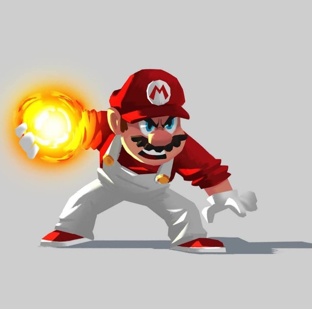 Big Fire Mario Fire Mario Concept art by angry9guy on DeviantArt