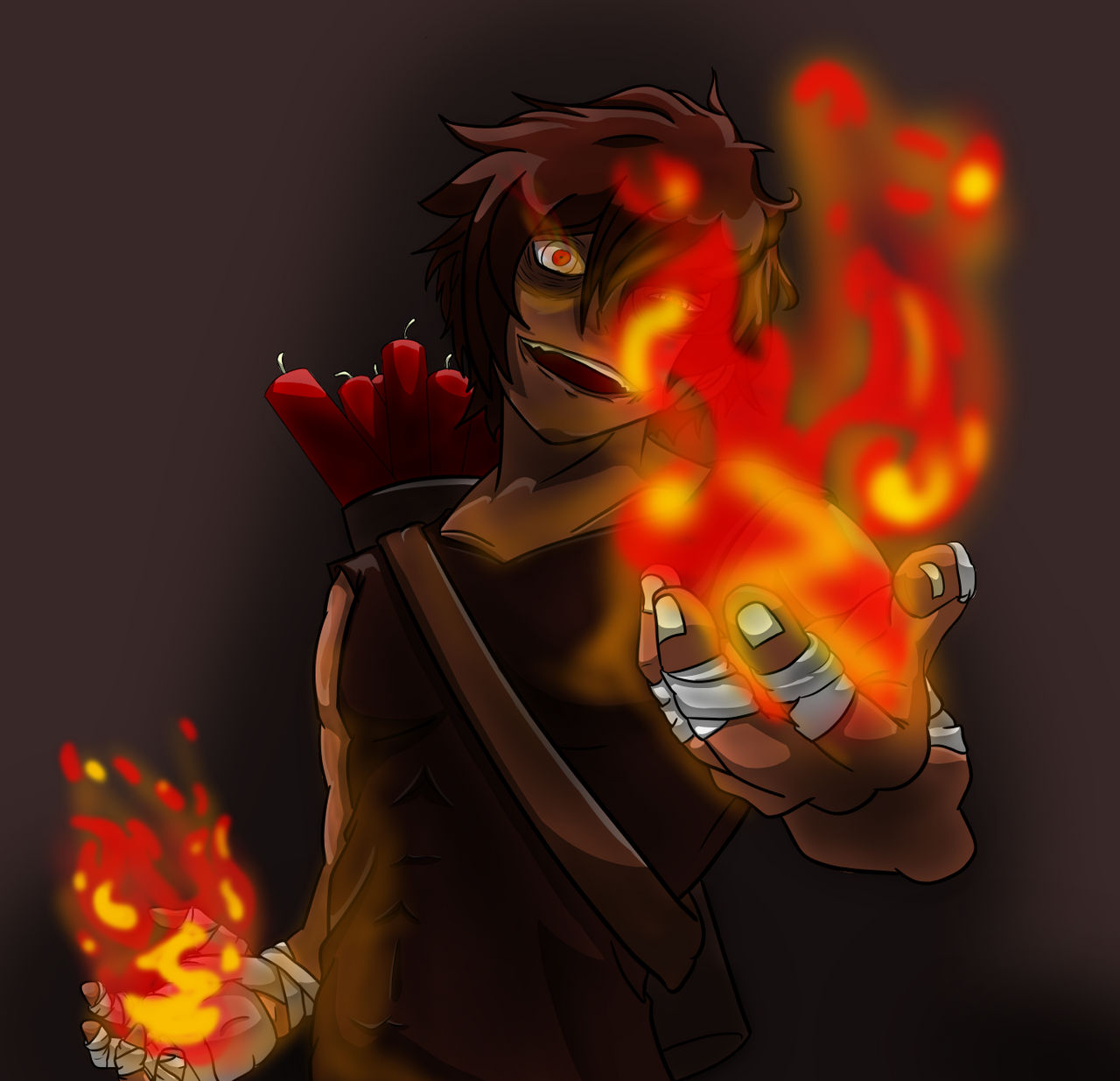 Splinterlands Fan Art - Pyromaniac by Jenelra on DeviantArt