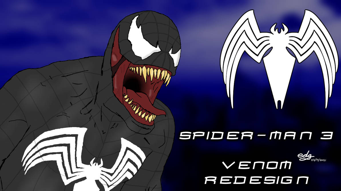 Spider-Man 3 - Venom Redesign by GibsterBoy5 on DeviantArt
