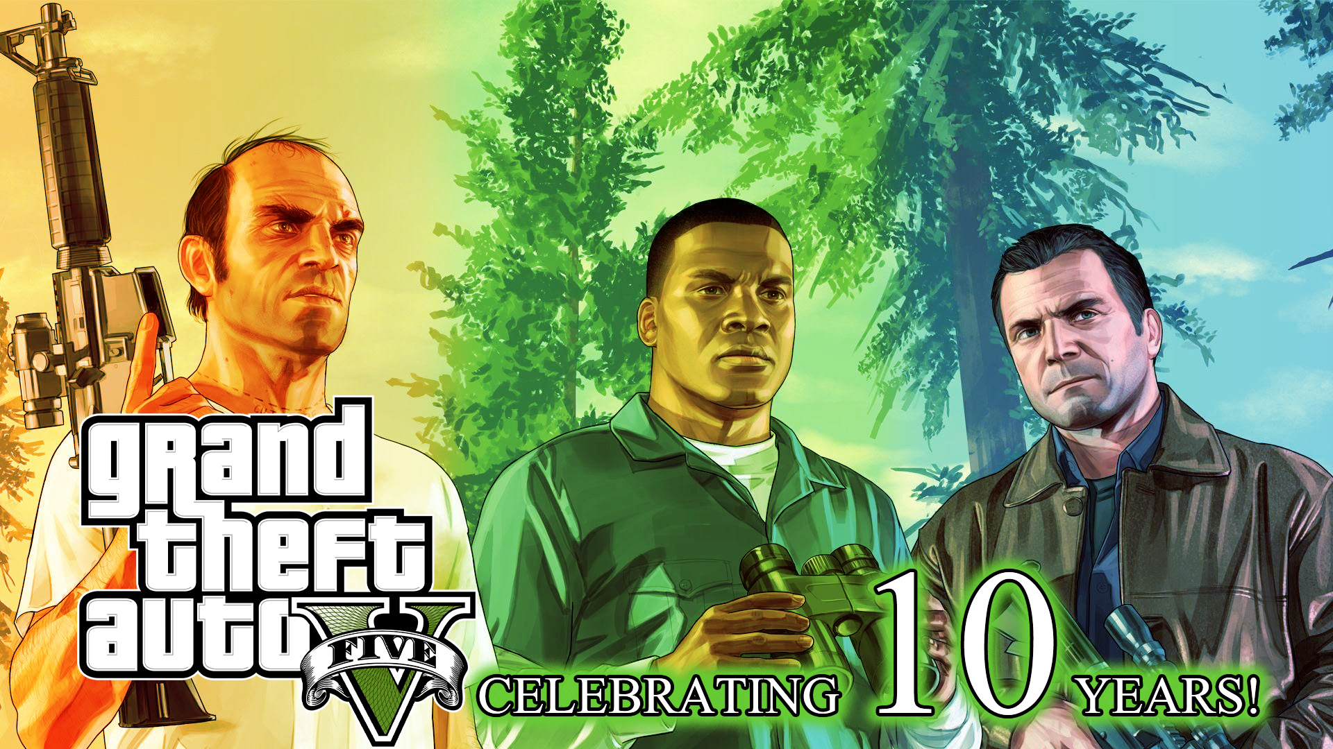 Celebrate Ten Years of Grand Theft Auto V 