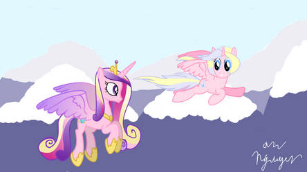 Crystal Star and Cadance